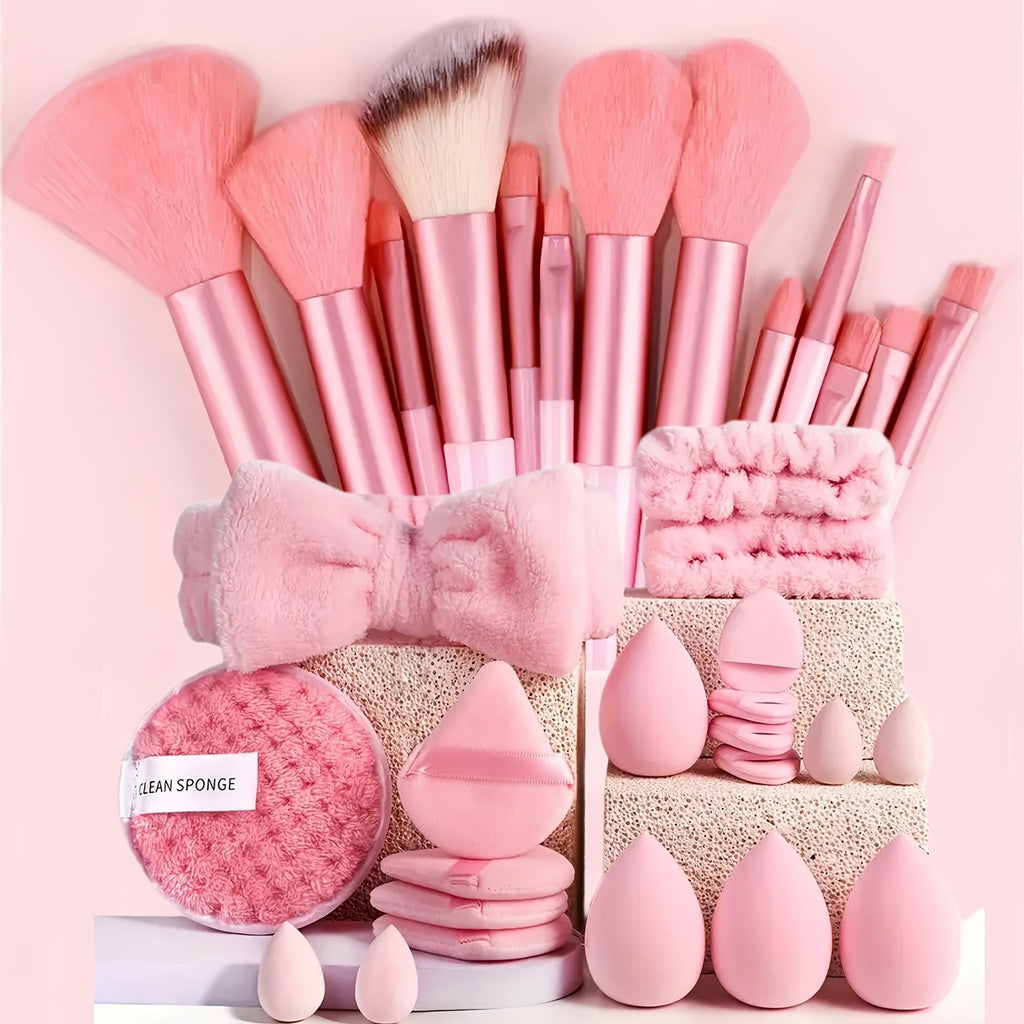 Professional Makeup Brush Set with Bag