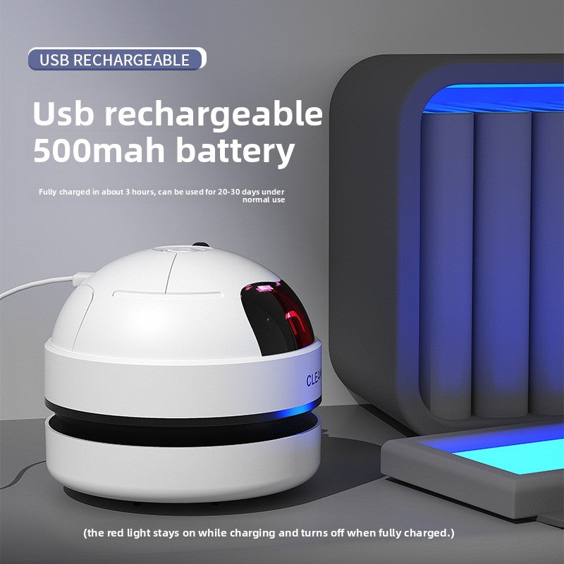 USB Rechargeable Mini Desktop Vacuum Cleaner