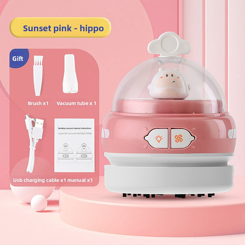 USB Rechargeable Mini Desktop Vacuum Cleaner