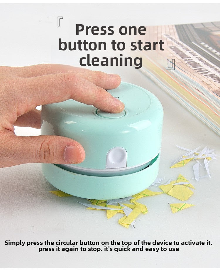 USB Rechargeable Mini Desktop Vacuum Cleaner
