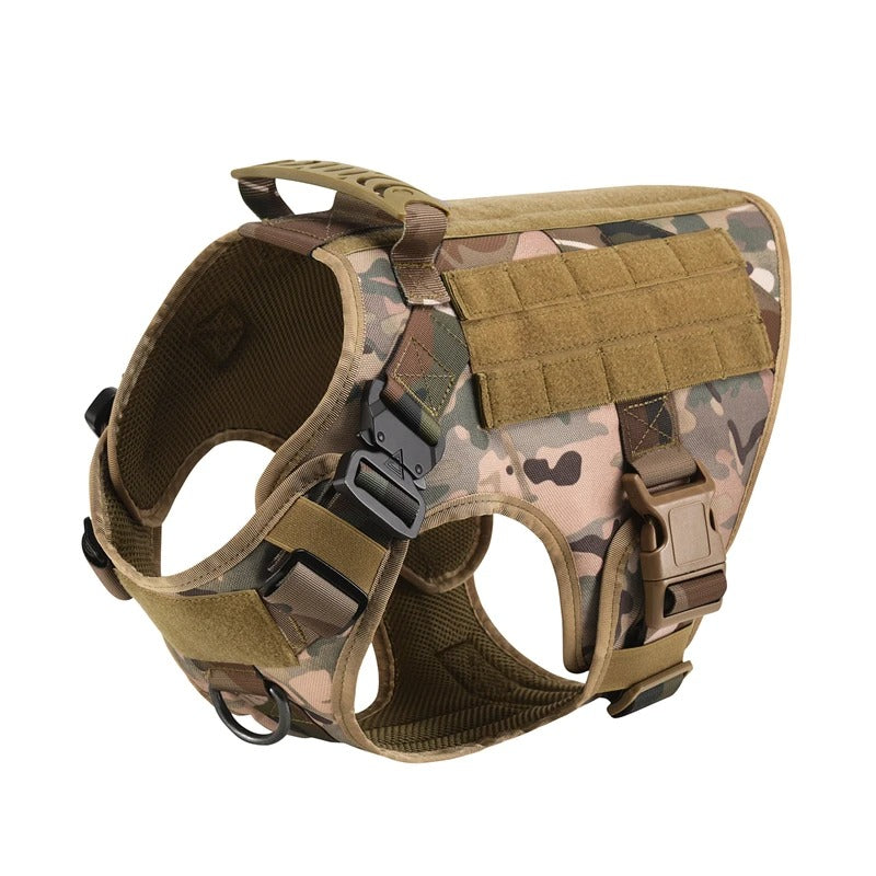 Large Dog Harness And Leash Set Pet German Shepherd Malinois Training Walking Vest Dog Harness And Collar For Medium Large Dogs