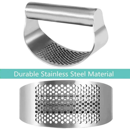 Stainless Steel Garlic Press Squeezer Manual Garlic Ginger Rocker Crusher Garlic Cutting Mince Tools Kitchen Gadgets   4.9   1169 Revie